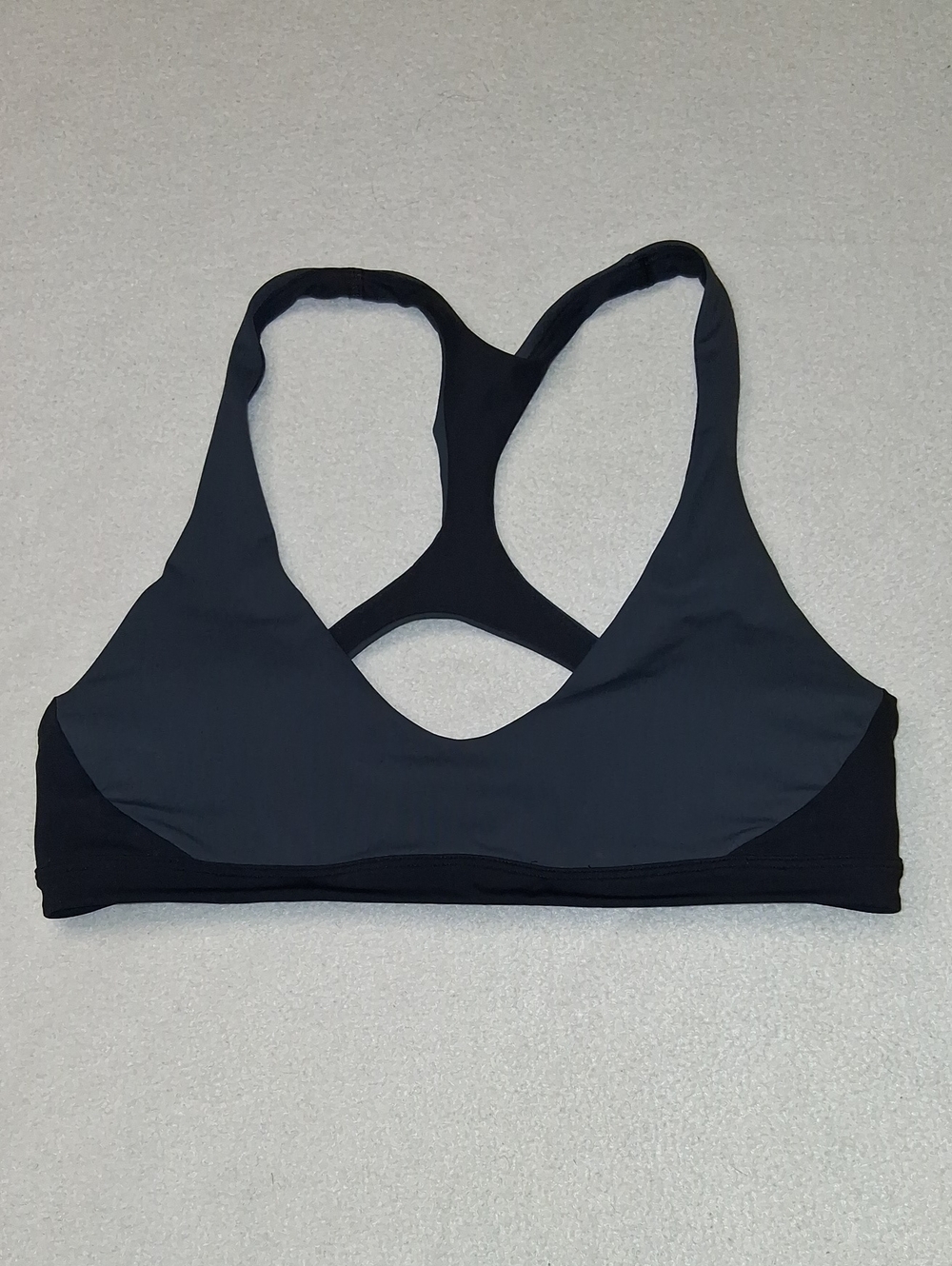 lululemon athletica Black Racerback Sports Bra
